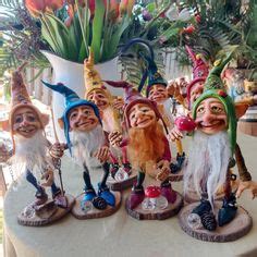 Ideias De Duendes E Gnomos Em Fadas Artesanato Seres