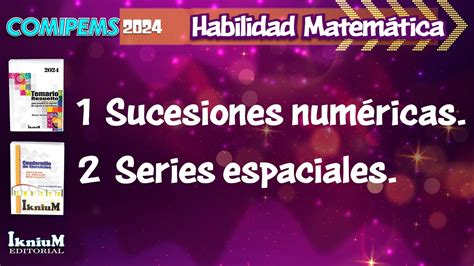 Habilidad Matem Tica Tema Y Iknium Comipems Youtube