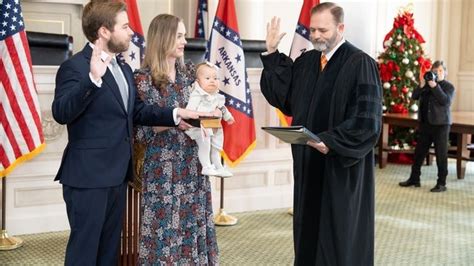 Arkansas swears in new secretary of state, Cole Jester