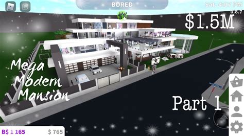 Bloxburg Modern Mega Mansion Exterior