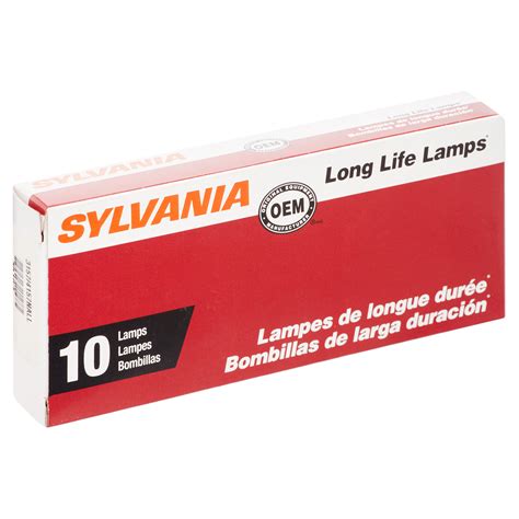 Sylvania 3157na4157na Long Life Miniature Bulb Pack Of 10