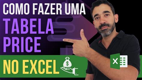 EXCEL Como Fazer Uma Tabela PRICE No Excel YouTube