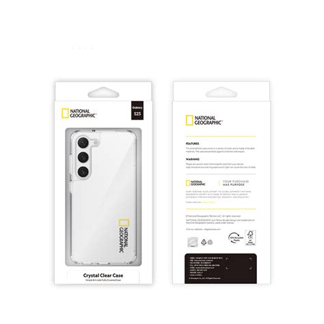 National Geographic Samsung Galaxy S Ultra Crystal Clear Case Zoarah