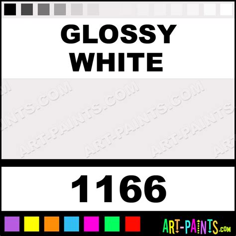 Glossy White Spray Enamel Paints - 1166 - Glossy White Paint, Glossy White Color, Krylon Spray ...