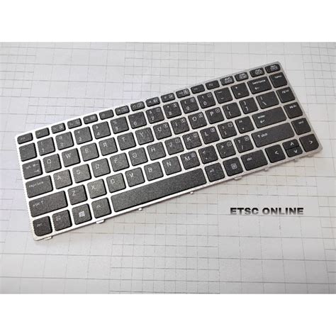 Keyboard Hp Elitebook Folio 9470M 9470 9480M 9480 US Keyboard Silver