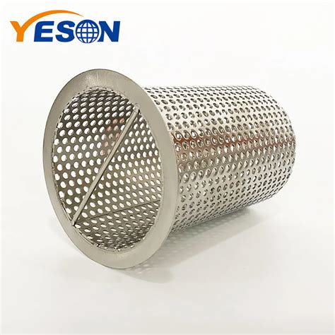 Customize Stainless Steel Wire Mesh Screen Filter Tube Ss Perforated