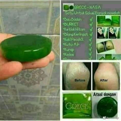 Jual Grece Body Crystal Penghilang Bau Badan Sabun Gatal Pengilang