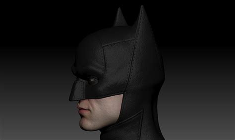 The Batman Robert Pattinson 3d Model 3d Printable Cgtrader