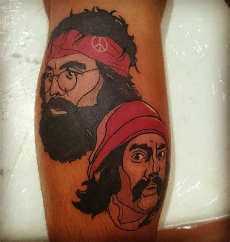 Cheech And Chong Tattoo Celebrate Tommy Chong S 82nd Birthday With