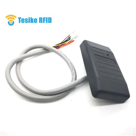 RS485 Interface 125kHz RFID Card Reader Support Em4100 Compatible Chip