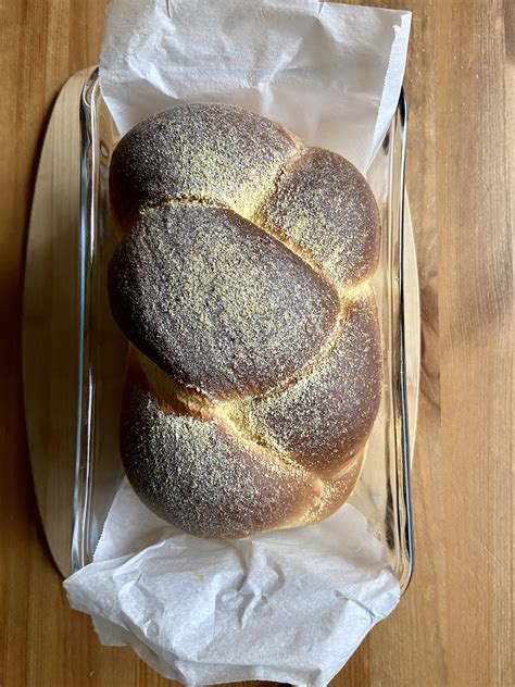 Sweet Corn Brioche Sourdough Loaf Natashas Baking