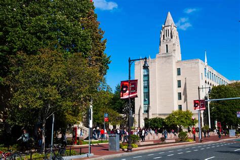 Aerial View Of Boston University