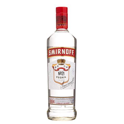 Smirnoff Tradicional Vodka Destilada Garrafa 998ml Submarino