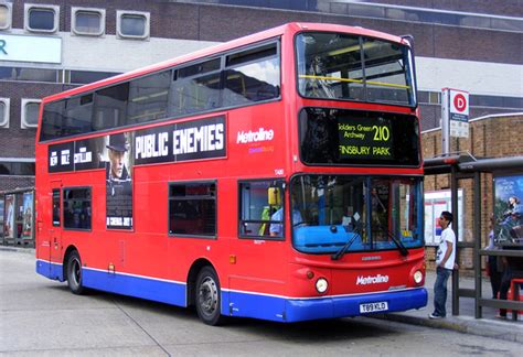 London Bus Routes Route 210 Brent Cross Finsbury Park Station