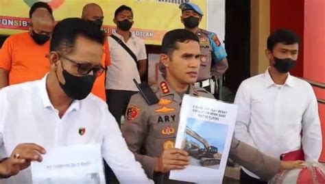 Polisi Tangkap Ismail Dan Pemodal Bisnis Tambang Batubara Ilegal Di