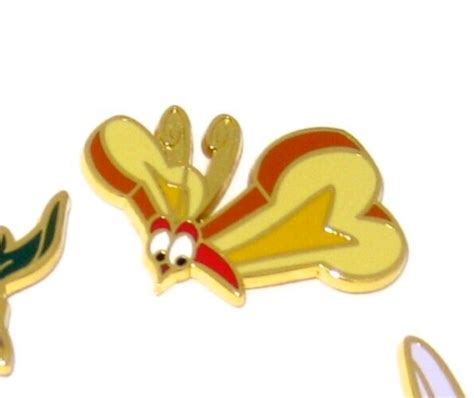 Disney Pin Alice In Wonderland Talking Flower Bread And Butterfly Only