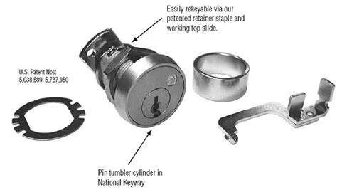 Olympus Fc10 Kd 26d File Cabinet Lock Kit Keyed Different