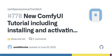 New Comfyui Tutorial Including Installing And Activating Controlnet