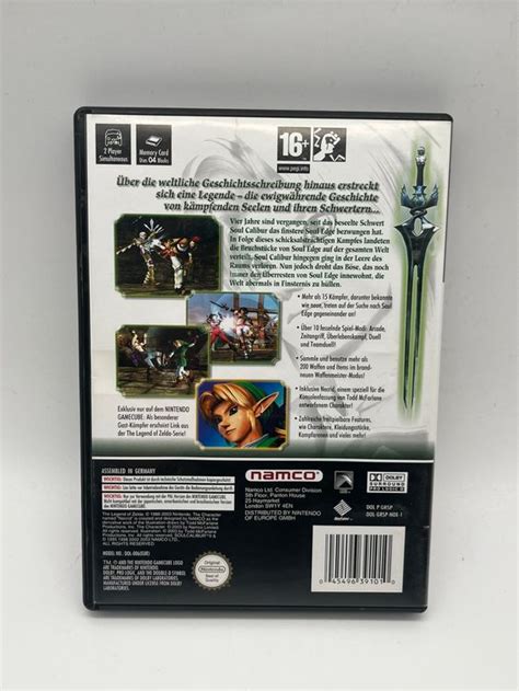 Soulcalibur Ii Gamecube Ovp Nintendo Retro Zelda Kaufen Auf Ricardo