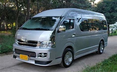 7 Seater Toyota Van On Rent Hire Toyota Hiace Luxury Van