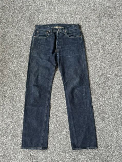 Levis Lvc Xx Selvedge Big E Vintage Blue Denim Jeans X Eur