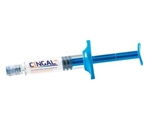 Cingal - Hyaluronic Acid Plus Steroid Injection For OA Pain - Anika