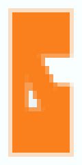 Orange Ampersand Minecraft Banner