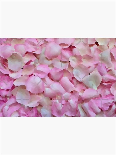 Rose Petal Scatter Poster By Rosaliereeves Redbubble