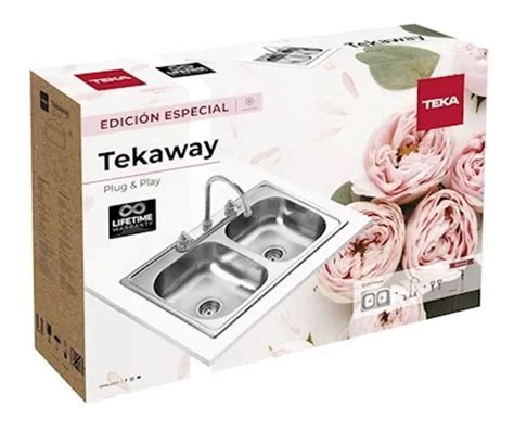 Combo Teka Tarja 840 560 Mezcladora Dispensador De Jabón Envío gratis