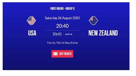 Fiba Aug Usa Vs Nzl Pba Recap