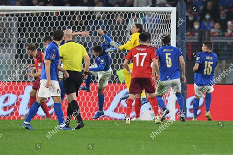 World Cup 2022 Qualification Football Italy Editorial Stock Photo ...