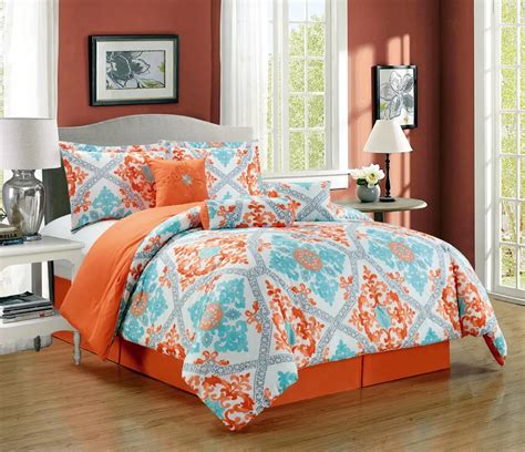 King Comforter Sets Orange Fruit Orange Bedding Sets Duvet Cover Set