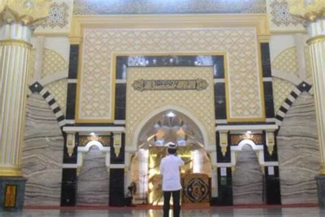 Masjid Raya Abdul Kadim Terindah Di Sumsel Ada Bedug Terbesar Di Dunia