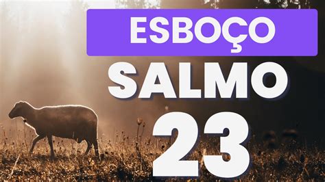 Esboço De Pregação Salmo 23 BRAINCP