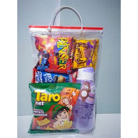 Jual Bingkisan Snack Ulang Tahun Anak Part Parcel Souvenir Ultah