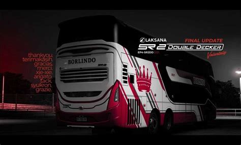 EP4 Laksana Legacy SR2 Double Decker 1 47 ETS2 Mods Euro Truck