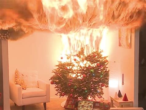 Christmas Tree Fires And How To Avoid Them: Fire Safety Experts ...