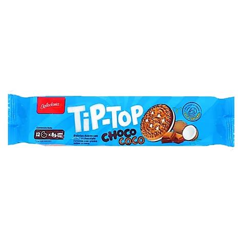 Caledonia Galletas Tip Top Choco Coco 96Gr Farmadon La Farmacia De