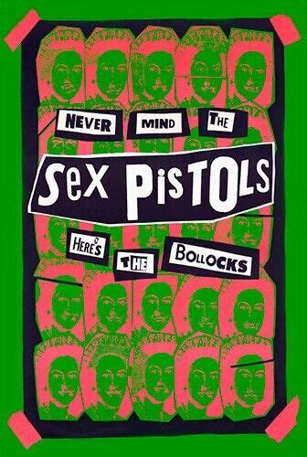 Sex Pistols Ultra Rare Us Promo Poster Print Ebay