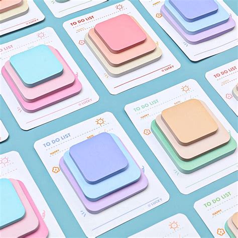 Jual Lembar Sticky Note Memo Gaya Korea Aesthetic Sticky Note Memo