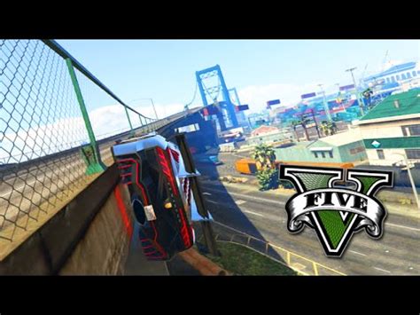 Gta V Online Wallride Na Ponte Incr Vel Corrida Insana Youtube