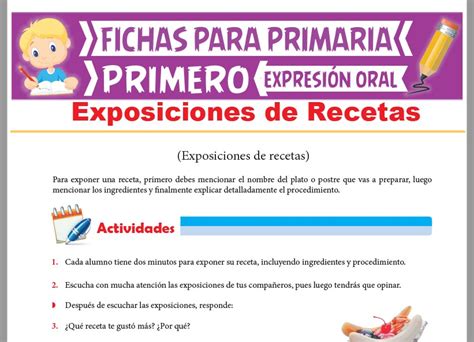 Arriba Imagen Recetas Actividades Primaria Abzlocal Mx