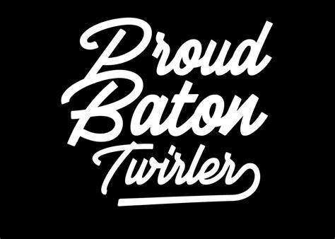 Proud Baton Twirler Poster By Dr3designs Displate