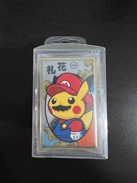 Mavin Pokemon Center Exclusive Nintendo Hanafuda Playing Cards Mario