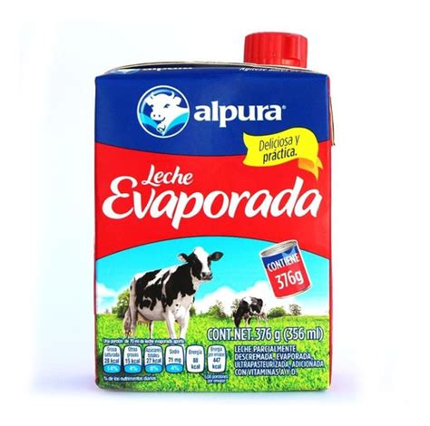 Leche Evaporada Alpura Entera 376 Gr Mercadolibre