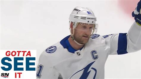 Gotta See It Lightning Empty Bench To Celebrate Career Goal No 500