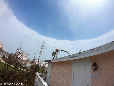 Awesome View Of The Hurricanes Eye From The Ground Photo Credit Jim