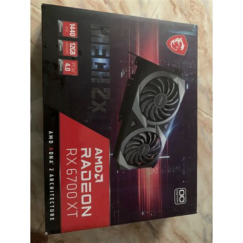 Vga Msi Radeon Rx 6700 Xt Mech 2x 12g Oc Full Box 99 Bh đến 2024 Chính Hãng 4 990 000đ