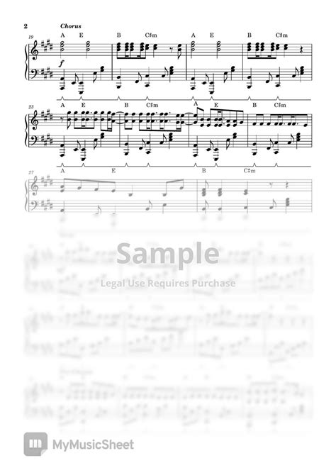 Taylor Swift Anti Hero Piano Sheet Sheet By John Rod Dondoyano