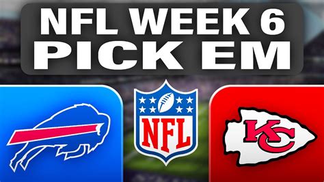 Nfl Week 6 Pickem Frenemies Football Youtube